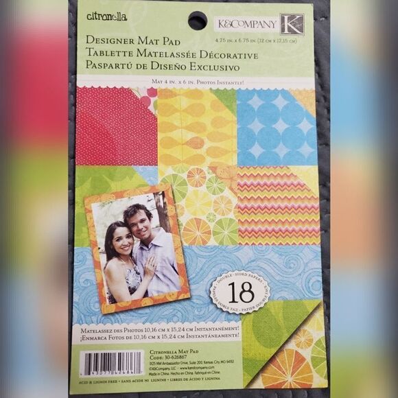 Set of 2 Designer Mat Pads from K&Company - Picture 2 of 2